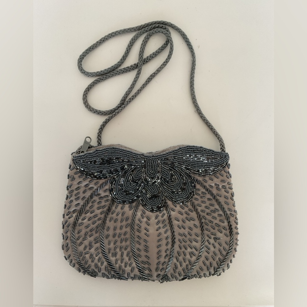 Magid Vintage Beaded Handbag